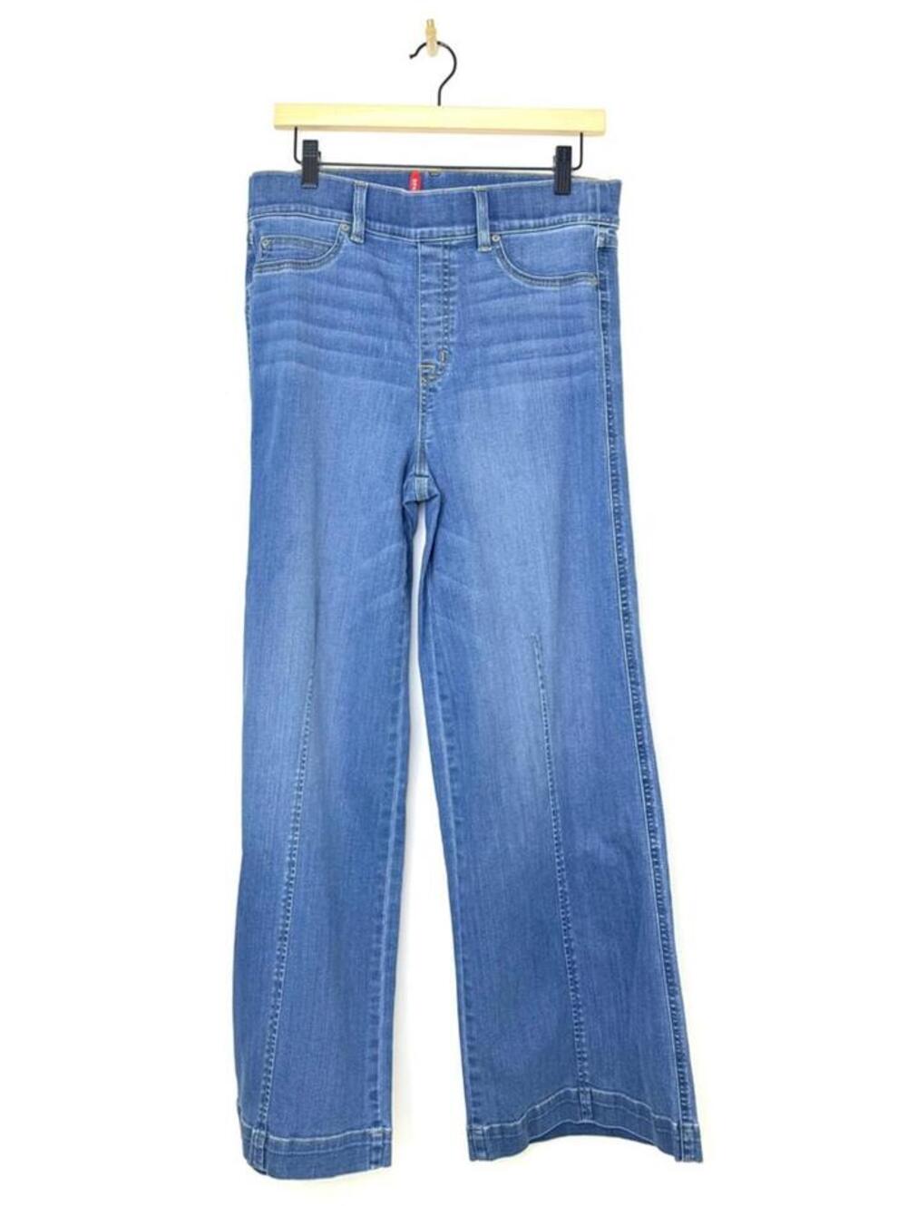 Spanx Women's Denim Wide Leg Jeans